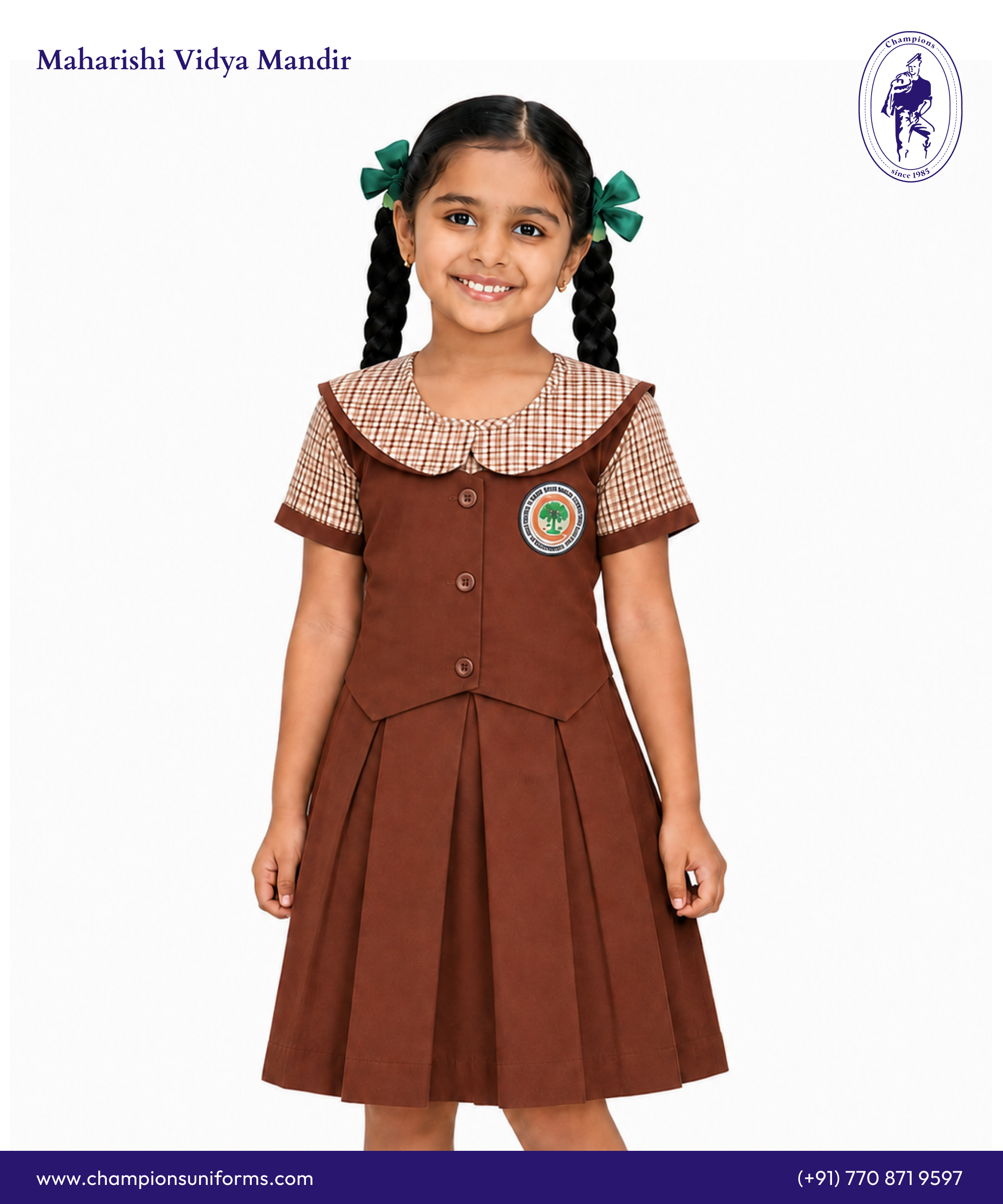 Maharishi Vidya Mandir uniform 1