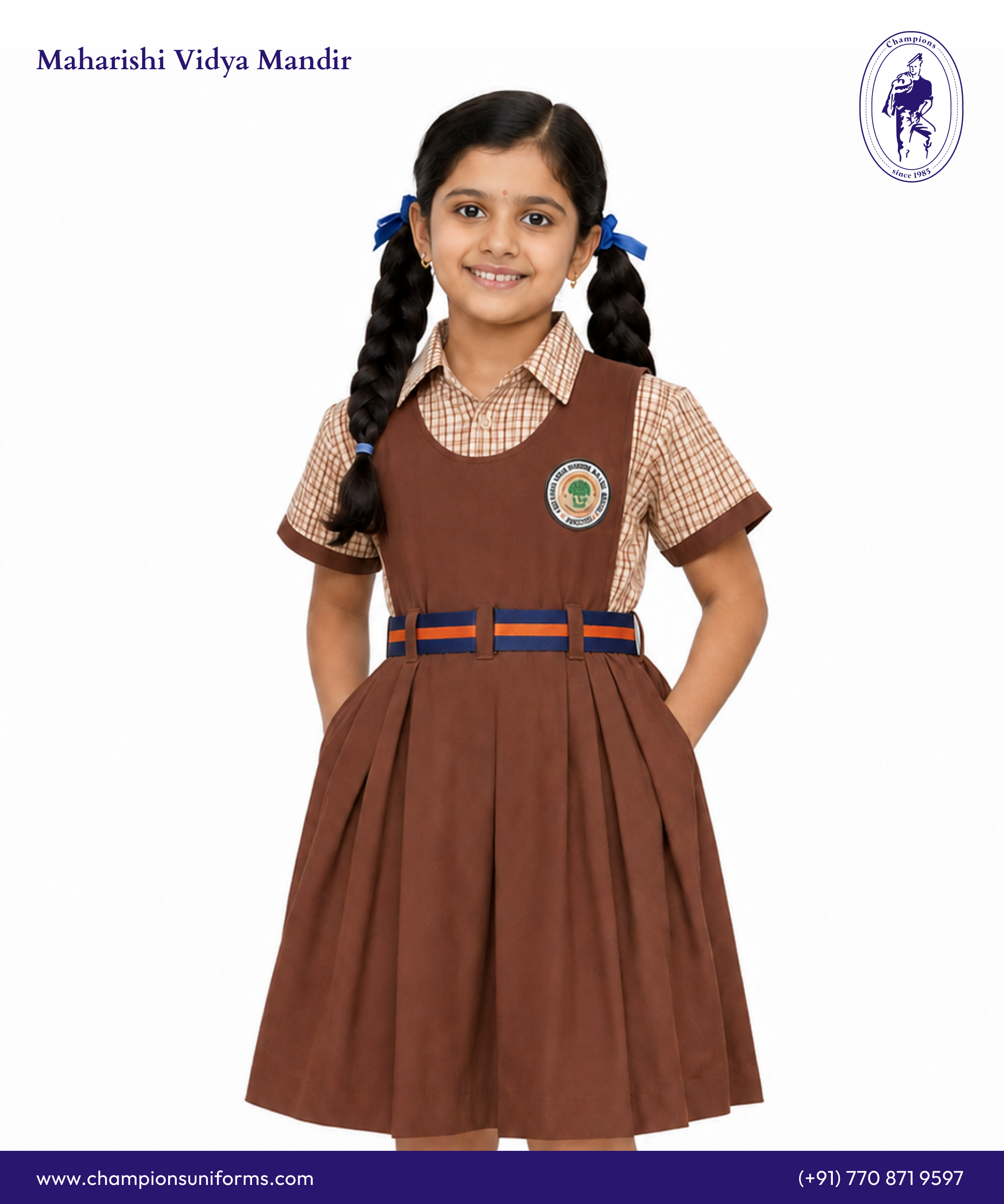 Maharishi Vidya Mandir uniform 2