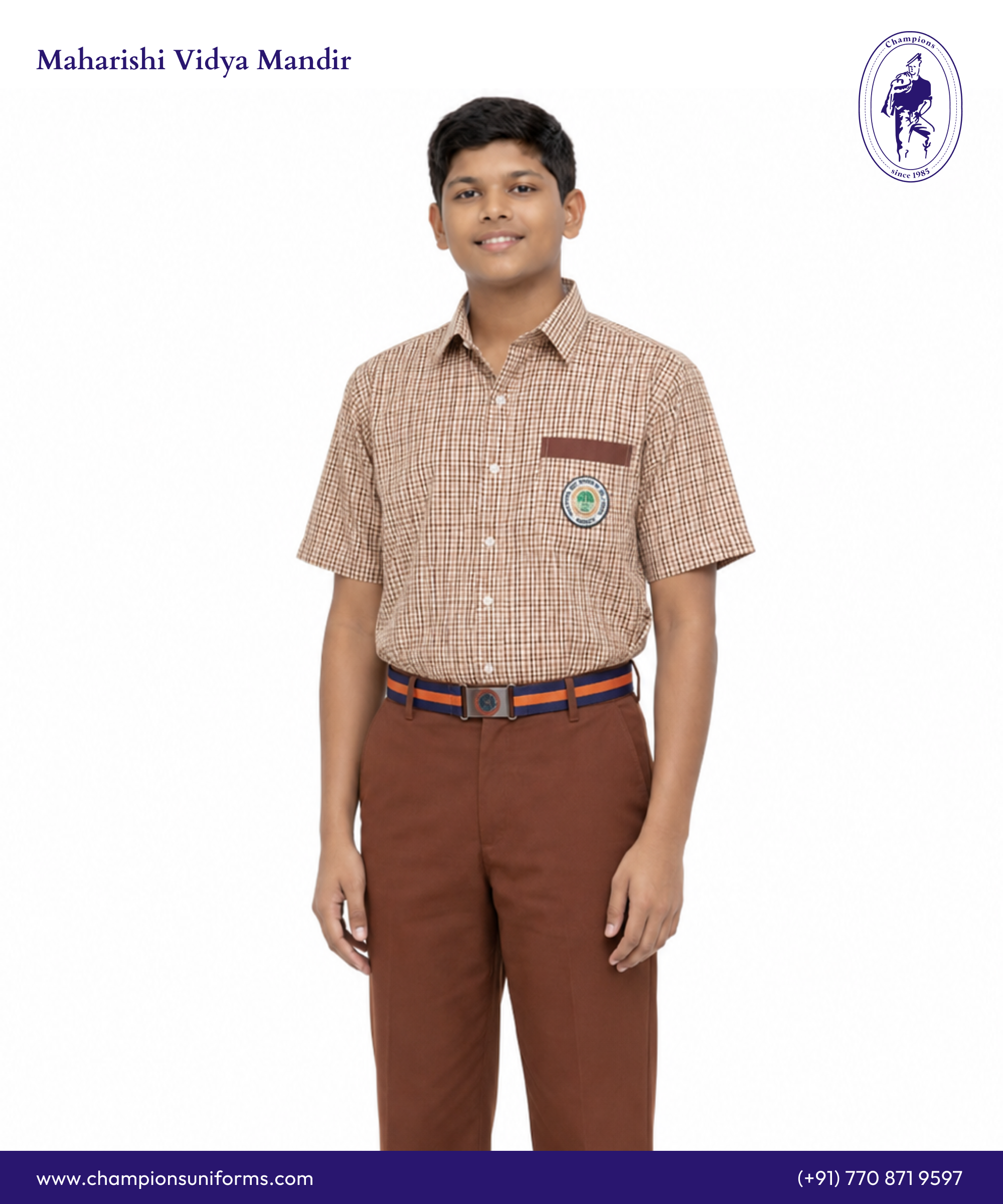 Maharishi Vidya Mandir uniform 4