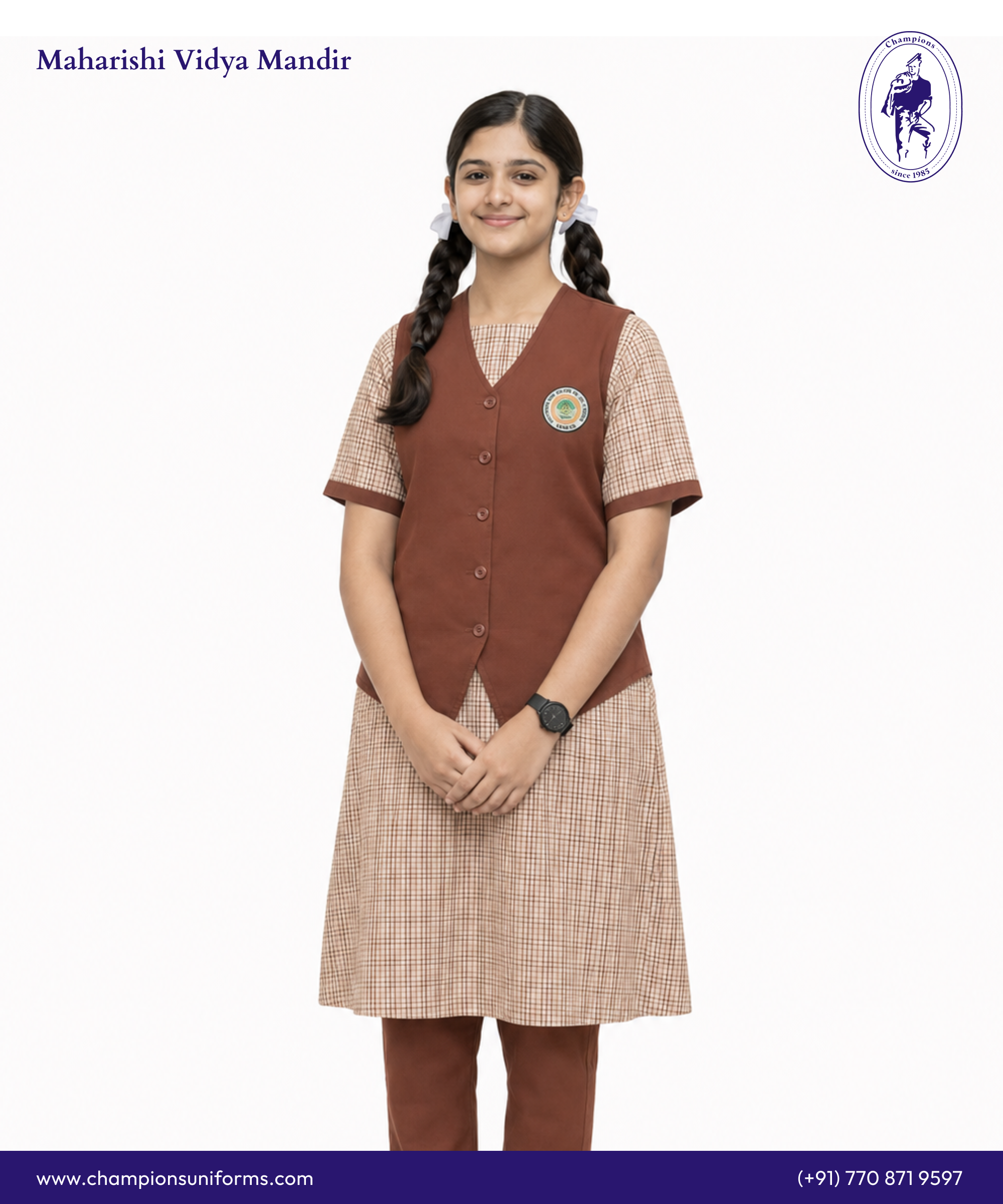 Maharishi Vidya Mandir uniform 5