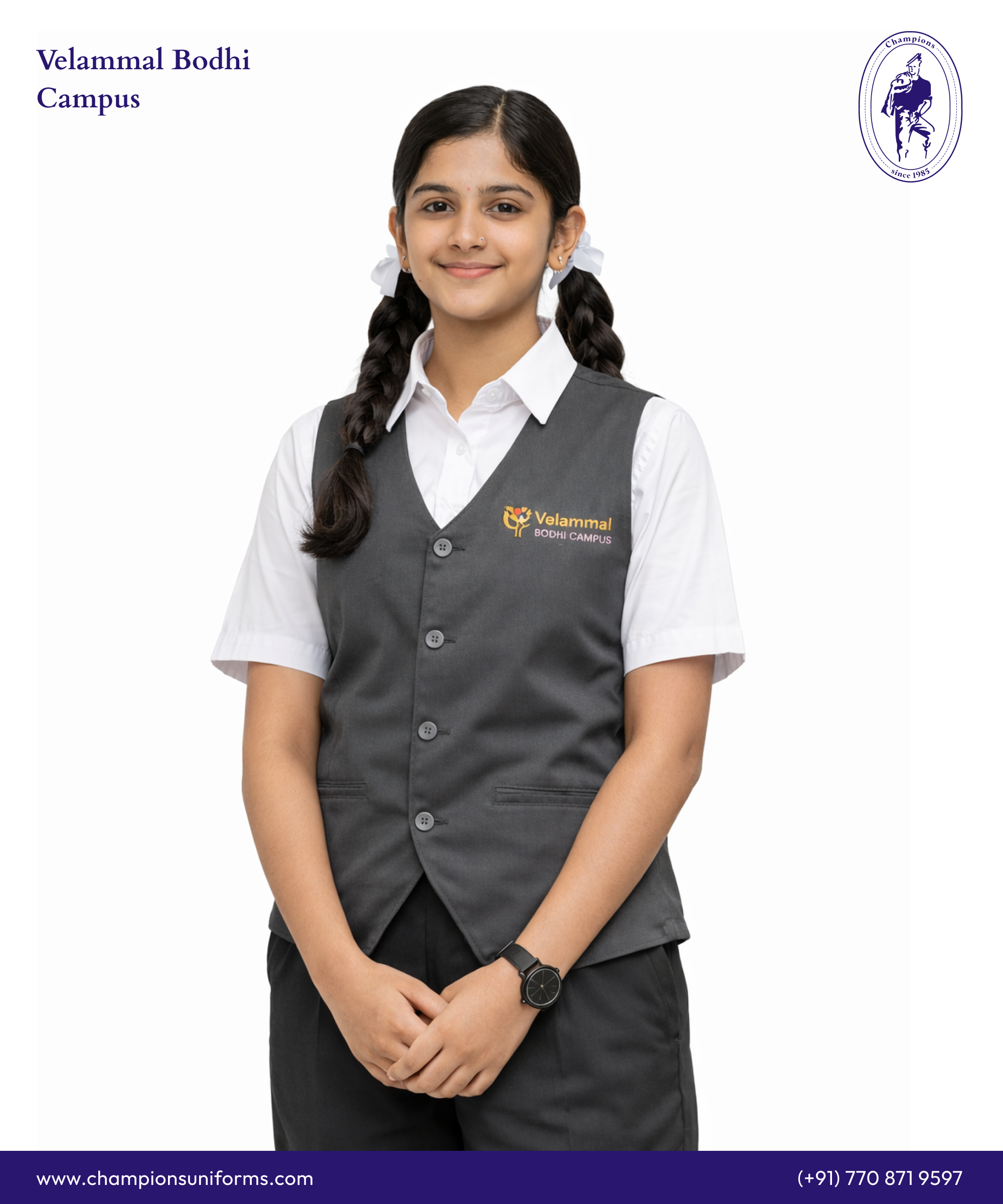 Velammal Bodhi Campus uniform 1